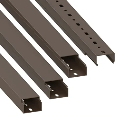 Afbeelding van Cable Coach L2540BR4 kabelgoot (met montagegaten in de grond) 25 x 40 mm, 4 m (4 1 lengte), bruin