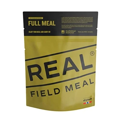 Afbeelding van REAL FIELD MEAL Gebruik outdoor expeditievoeding, noodvoeding met 700kcal (couscous lenzen en spinazie).