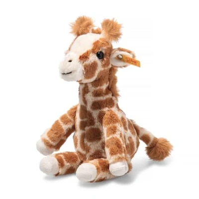 Afbeelding van Steiff Zachte Cuddly Friends Giraffe Gina lichtbruin gevlekt, 23 cm