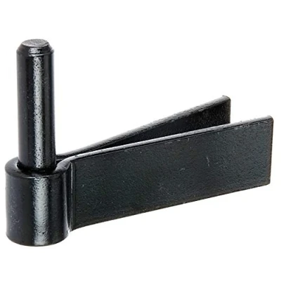 Afbeelding van Alberts 306656 plaatduim om in te metselen F muurhaak zwarte dompellak doornmaat Ø14 mm 92 x 30