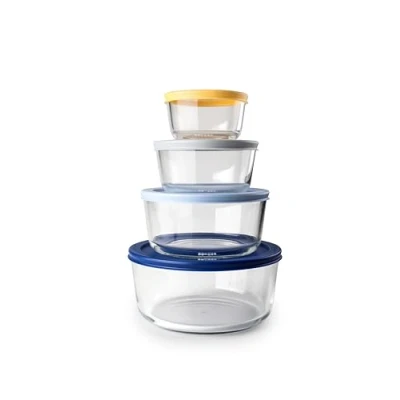 Afbeelding van Set 4 Lunchboxen Ibili Transparant Plastic (4 Stuks)