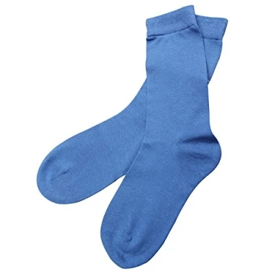 Afbeelding van Jasmine Silk Vrouwen Pure Zijde Sokken Thermische Sok One Size (3 7), Blauw