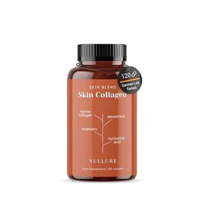Afbeelding van Collageen Hyaluronzuur Complex met Co enzym Q10 I Gewrichten · Huid Anti Aging Marine Collagen Hydrolysaat + Vitamine C Resveratrol Magnesium Hoge Dosering 120 capsules (2 maanden)
