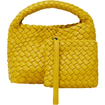 Afbeelding van faina 2IN1 SET Shopper, Dames, Maat: One Size, Yellow