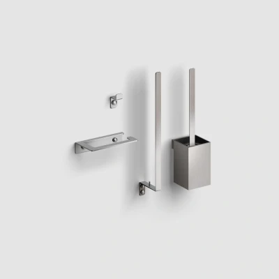 Afbeelding van Clou Flat accessoireset geborsteld RVS