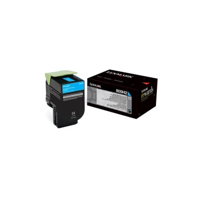 Afbeelding van LEXMARK 800H2 tonercartridge cyaan standard capacity 3.000 paginas 1 p