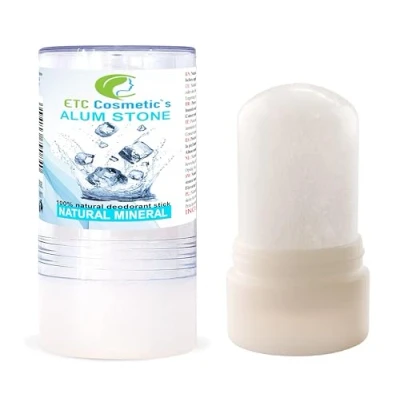 Afbeelding van Aluinsteen 115gr, natuurlijke minerale deodorant, veganistisch heeft een antiseptische werking, verstopt de poriën niet, aftershave, kan worden gebruikt om huidirritatie te voorkomen
