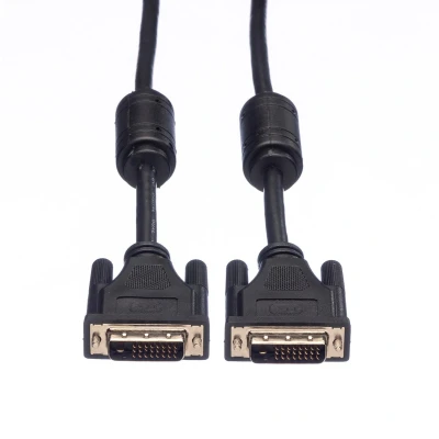 Afbeelding van ROLINE Monitorkabel DVI, M/M, (24+1) dual link, 10 m