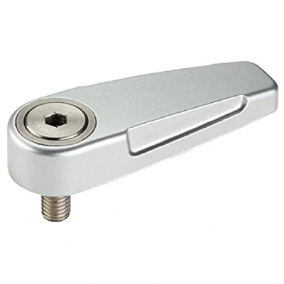 Afbeelding van HALDER 24100.0151 draaigreep, zilver, d1=M8