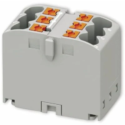 Afbeelding van Phoenix Contact PTFIX 6X2,5 GY 3273264 Verdeelblok 0.14 mm² 2.50 Grijs 10 stuk(s)