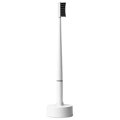 Afbeelding van Piuma Brush + Base Soft Pure White Tandenborstels Beautytasting