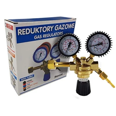 Afbeelding van Drukregelaar voor Argon/CO2 beschermgas MIG/MAG lasapparaat Sherman Turbo W 21,8 x 1/14 inch