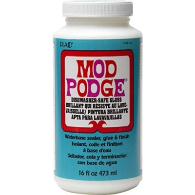 Afbeelding van Mod Podge Dishwasher Safe Gloss Decoupage lijm Waterproof 473ml