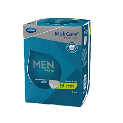 Afbeelding van Hartmann Molicare Premium Men Pants 5 druppels Medium 4 pakken van 8 stuks