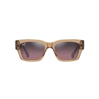 Afbeelding van Maui Jim Zonnebril, Heren, Maat: One Size, Brown/pink