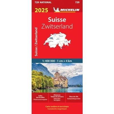 Afbeelding van Nationale kaarten Michelin 729 Zwitserland 2025