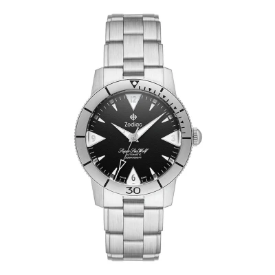 Afbeelding van Zodiac heren Ssw Skin horloge ZO9215 in de kleur Zilver