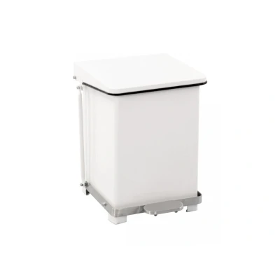 Afbeelding van Industriële pedaalemmer 27 ltr wit