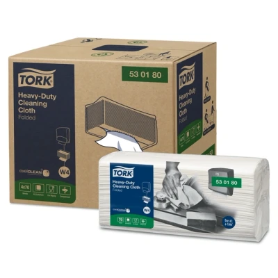 Afbeelding van Tork Heavy Duty Chef Towel Cloth Folded W4 530180 (530177)