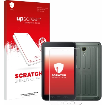 Afbeelding van upscreen Screenprotector voor Samsung Galaxy Tab Active 5 (Portret Modus) Folie Beschermfolie transparant