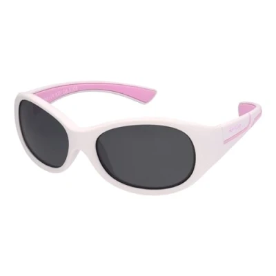 Afbeelding van Active Sol Kids @School Sports Zonnebril meisjes en jongens 100% UV 400 bescherming onverwoestbaar flexibel rubber 5 10 jaar slechts 22 gram (Ice/Pink)