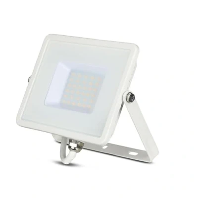 Afbeelding van V TAC VT 30 W N Witte LED Schijnwerpers Samsung IP65 30W 2340 Lumen 4000K 5 Jaar