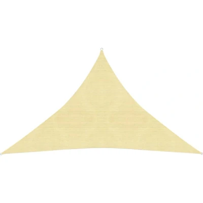 Afbeelding van vidaXL Zonnezeil 160 g/m² 2,5x2,5x3,5 m HDPE beige