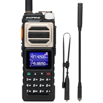 Afbeelding van BAOFENG UV 25 Tri Power amateurradio handheld, 11W langeafstandsradio, UHF VHF FM Air multiband ontvanger, 5200mAh batterij Type C opladen, tactische zwanenhalsantenne en zweepantenne
