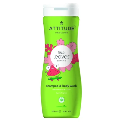 Afbeelding van Attitude Little Leaves 2in1 Watermelon Cocos Shampoo 475ml