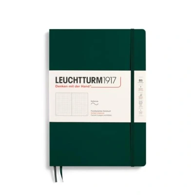 Afbeelding van LEUCHTTURM1917 370309 notitieboek Composition (B5), softcover, 123 genummerde pagina&#039;s, Forest Green, gestippeld