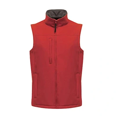 Afbeelding van Regatta Flux Softshell Bodywarmer RG788 Classic Red/Seal Grey (Solid)