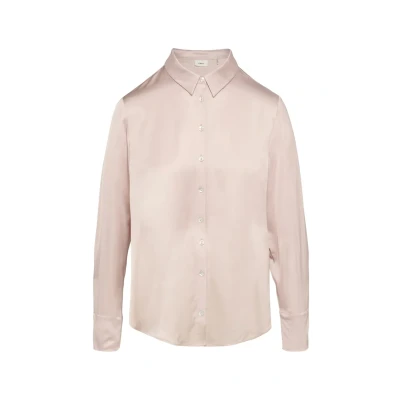 Afbeelding van s.Oliver Black Label Overhemdblouse, Dames, Maat: 36, Perlmuttrosa