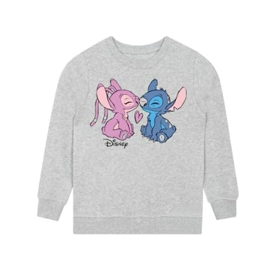 Afbeelding van Disney Stitch Sweatshirt En Angel Meisjes Kleding Voor Grijs 116