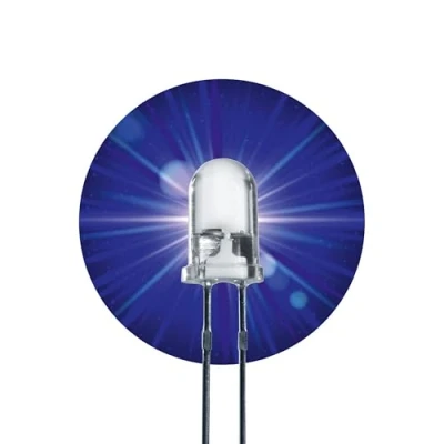Afbeelding van Lumetheus LED 5mm kleur blauw 20000 mcd 50 stuks licht emitterende diode extra heldere 2 3 V blauwe pin LED&#039;s