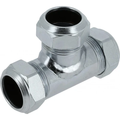Afbeelding van Bonfix Staalverzinkte T koppeling 109 28x28x28mm