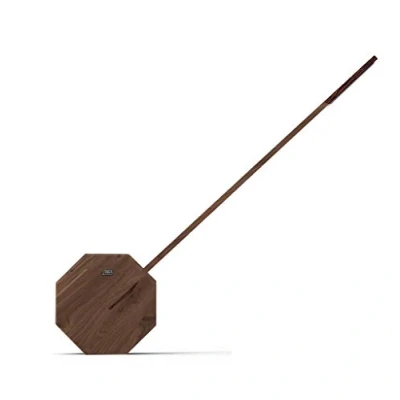 Afbeelding van Gingko Octagon One Bureaulamp Oplaadbaar Walnoot