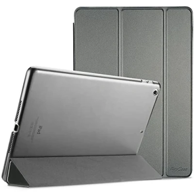 Afbeelding van ProCase Smart Case voor iPad 6e/iPad 5e Generatie/iPad 9.7 Inch 2018 2017 (Model: A1893 A1954 A1822 A1823), Ultra Slim Lichtgewicht Stand met Doorschijnende Frosted Back Metallic