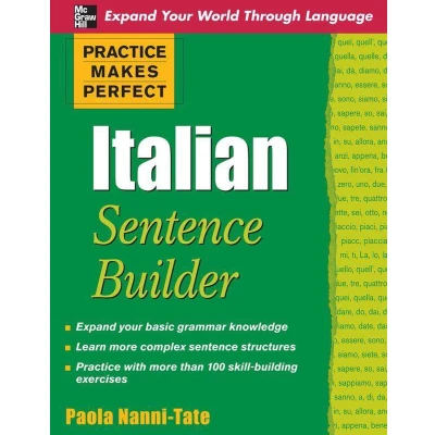 Afbeelding van Practice Makes Perfect Italian Sentence Builder