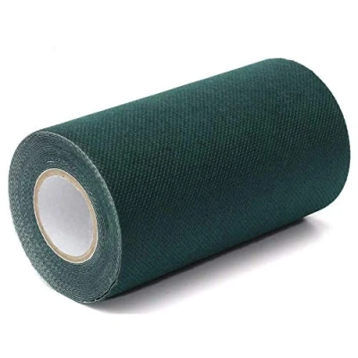 Afbeelding van kunstgras, tape, voegtape voor naadtape, zelfklevende verbindingstape, grasverbinding 2 stuks, gazon tapijt (15 cm x 5 m)