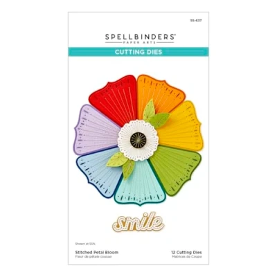 Afbeelding van Spellbinders Stitched Petal Bloom Etched Dies (S5 637)