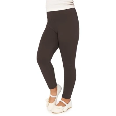 Afbeelding van Merry Style Meisjes Lange Legging van Viscose MS10 130 (Bruin, 152 cm)