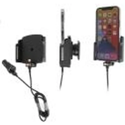 Afbeelding van Brodit houder geschikt voor Apple iPhone 13 / Pro , Actieve verstelbare met 12V USB SIG Plug 70 83mm