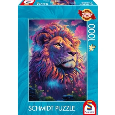 Afbeelding van Schmidt Spiele 59783 Leeuw in de kleurenwind, 1000 stukjes puzzel, meerkleurig