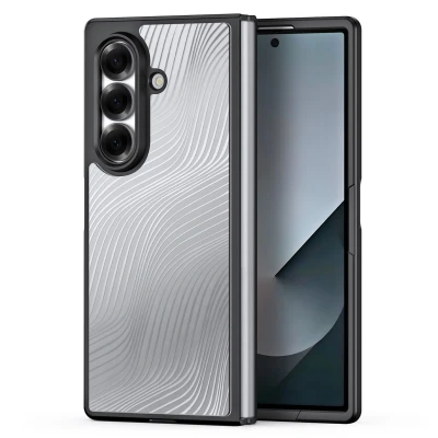 Afbeelding van Samsung Galaxy Z Fold 7 MagSafe Hoesje Kunststof Dux Ducis Backcover/Hardcase Transparant Telefoonhoesje