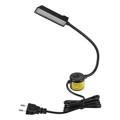 Afbeelding van MAGT naaimachine LED lamp, 1 delige 30 lichtlampen magneetvoetschakelaar voor naaimachines werklicht