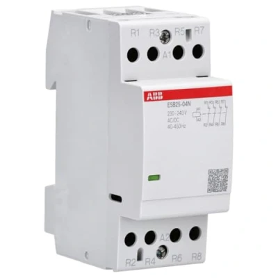 Afbeelding van Abb magneetschakelaar 400v 25a stuurspanning ac als verbreekcontact 4 en module eenheden 2 inbouwdiepte 43 5mm 1sae231111r0604