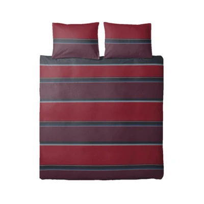 Afbeelding van Ten Cate Katoenen Tweepersoons Dekbedovertrek 200x200/220 Thor Rood