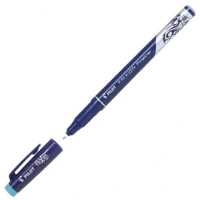Afbeelding van Pilot FriXion Lichtblauwe Fineliner Uitwisbare viltstift met 0.45mm schrijfbreedte