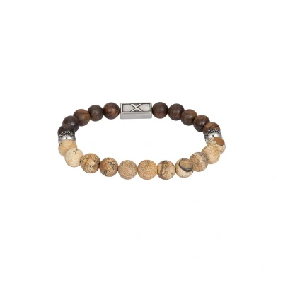 Afbeelding van iXXXi Men Cesar Zilver Mat Heren Armband (sieraad) One Size