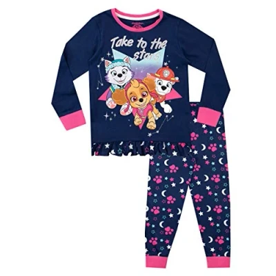 Afbeelding van Paw Patrol Skye en Everest pyjama voor meisjes, Blauw, 6 7 jaar